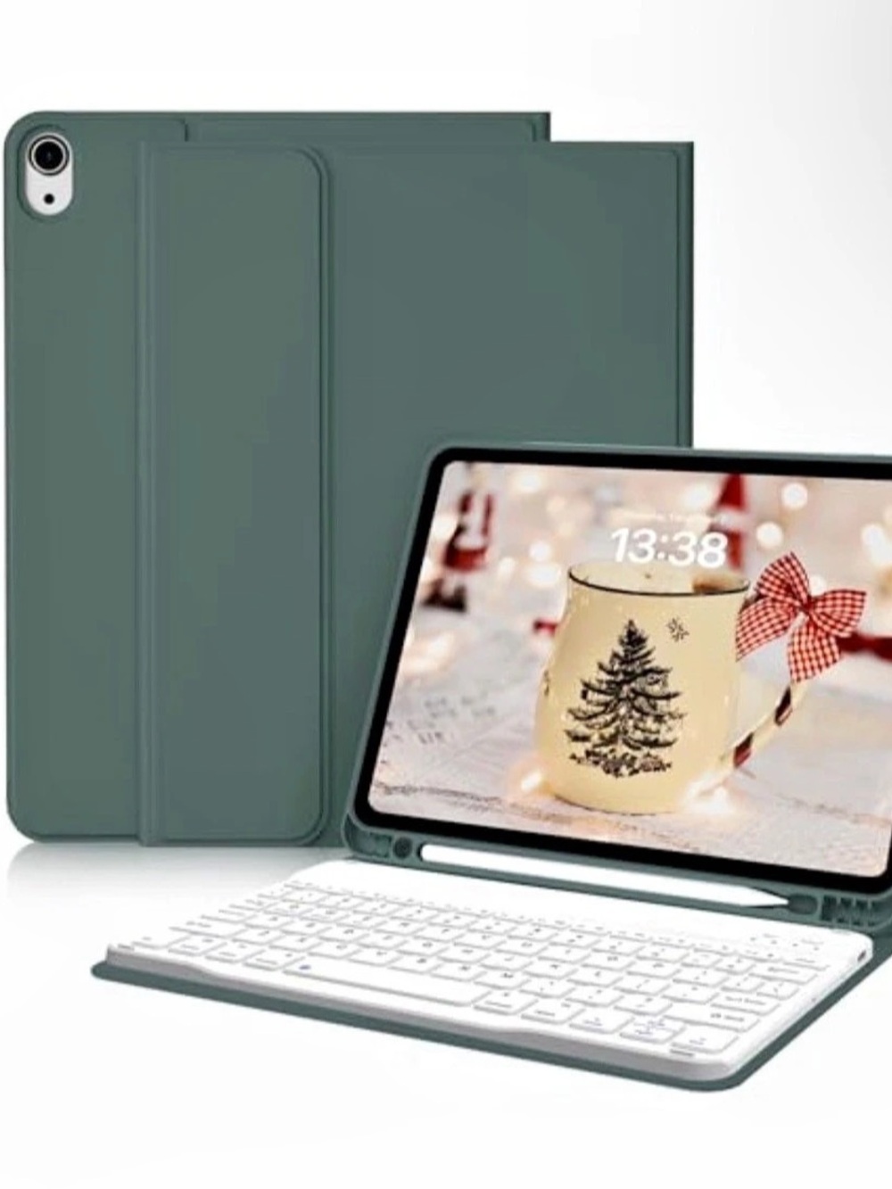 Kenke Keyboard Case for iPad Air 11-inch / 10.9-inch Green